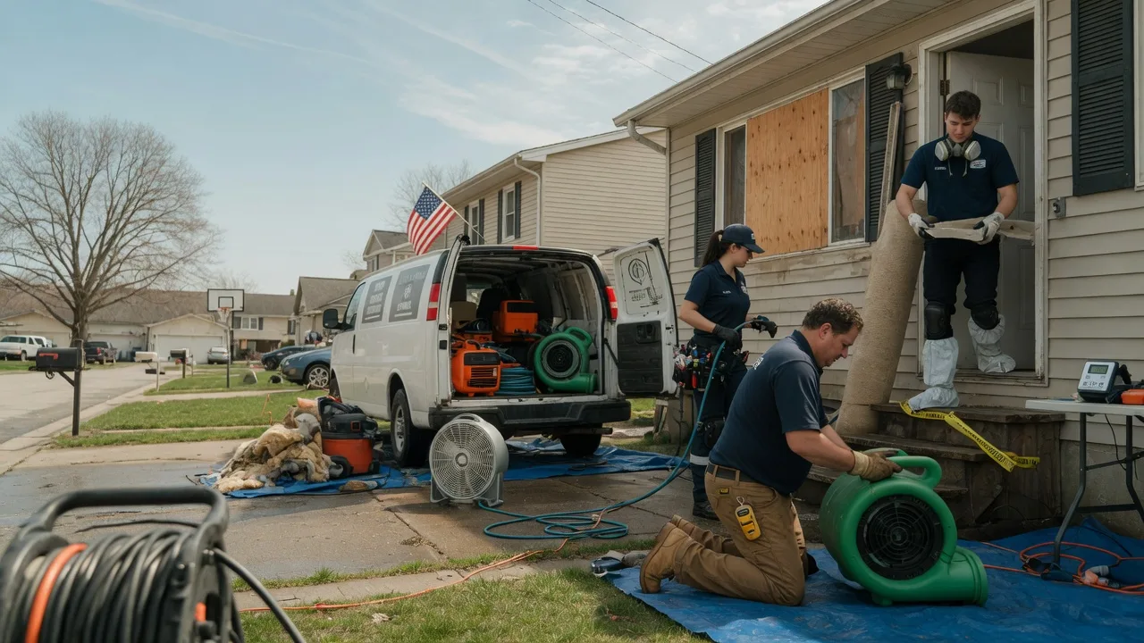 Water Damage Restoration in White River, SD near me